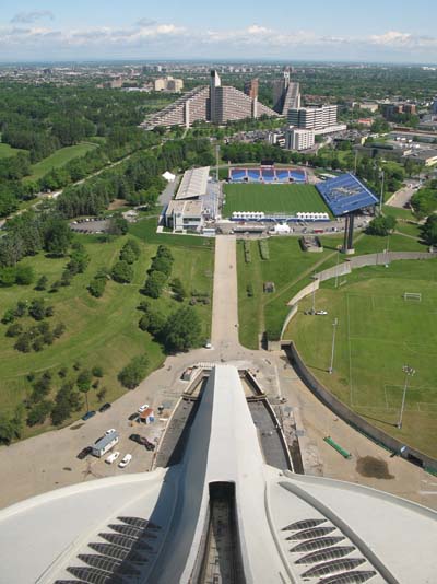 View from Olympic Tower Lift